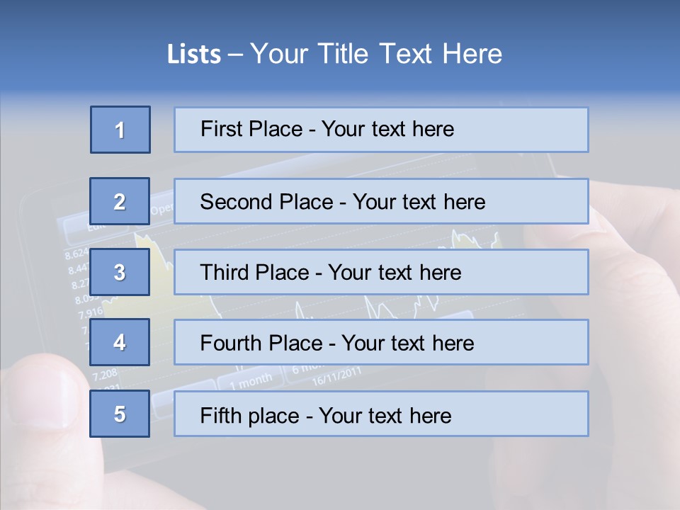 Stock Statistics Price PowerPoint Template