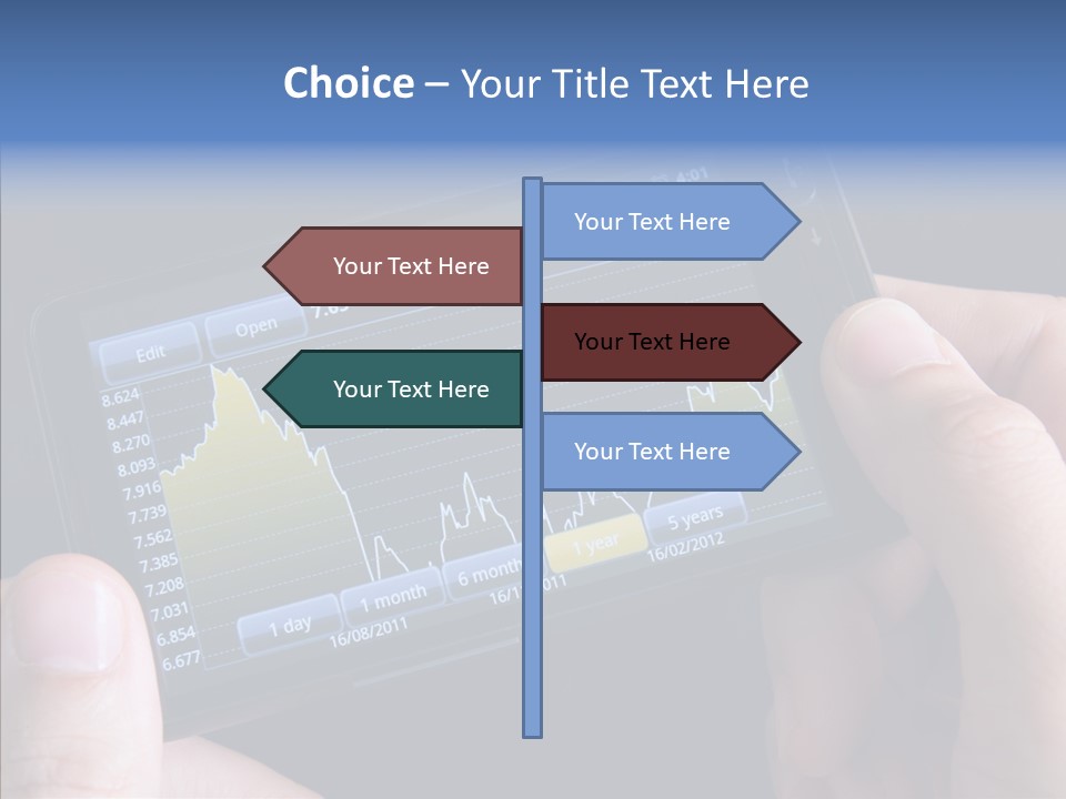 Stock Statistics Price PowerPoint Template