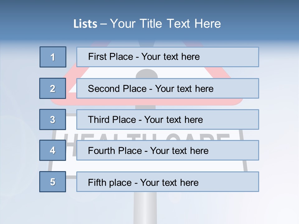 Awareness Therapy Sick PowerPoint Template