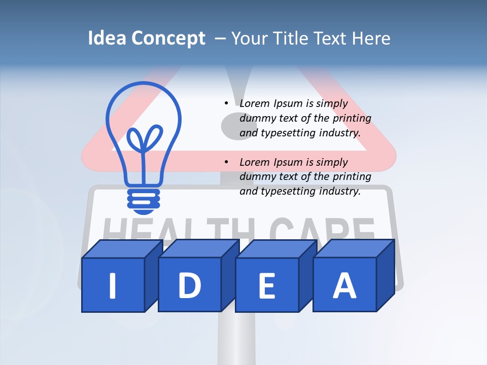 Awareness Therapy Sick PowerPoint Template