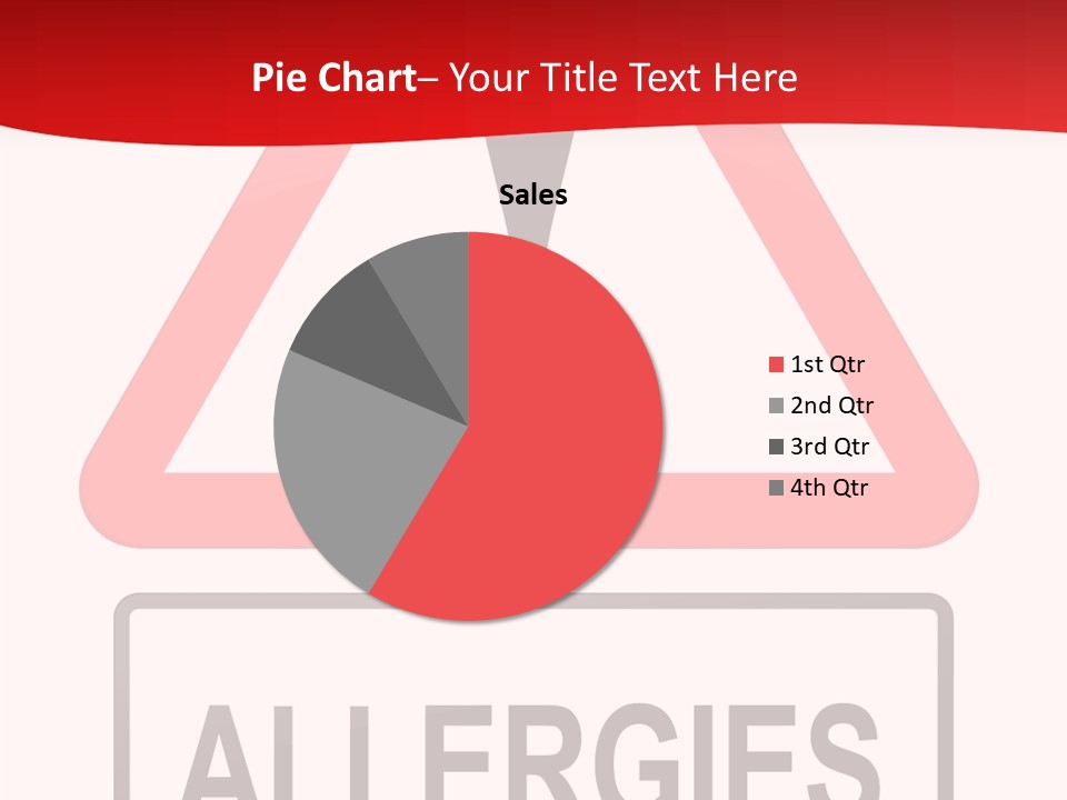 Allergen Treatment Sickness PowerPoint Template