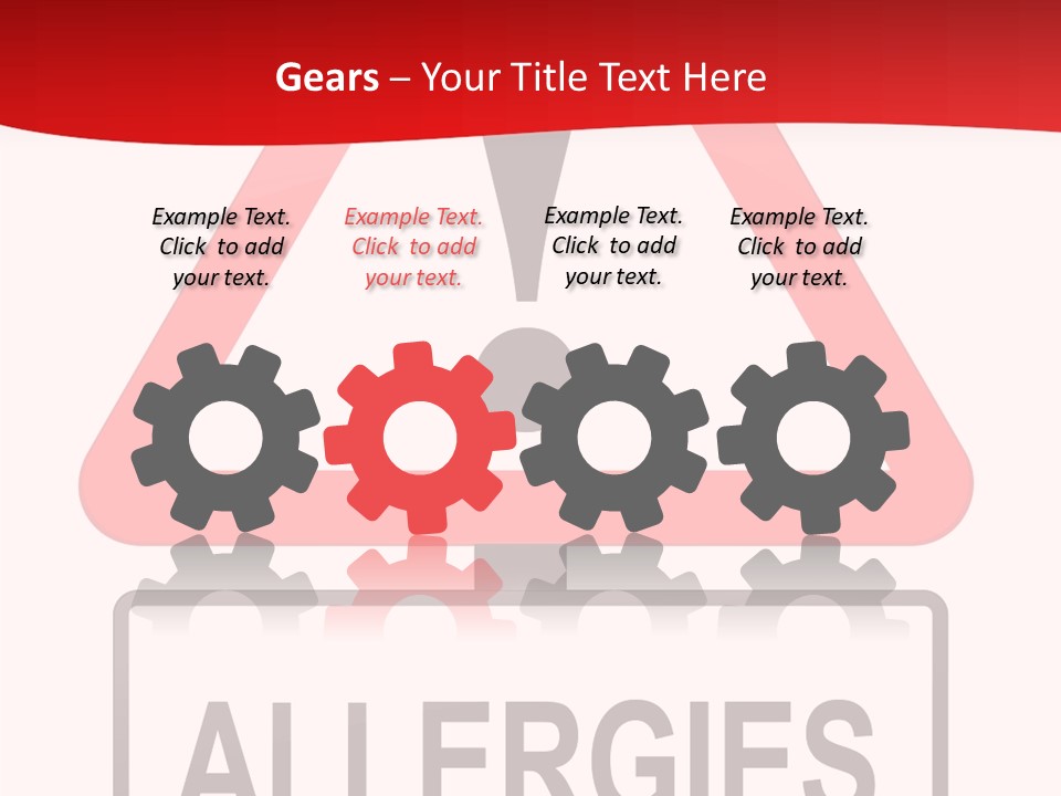 Allergen Treatment Sickness PowerPoint Template
