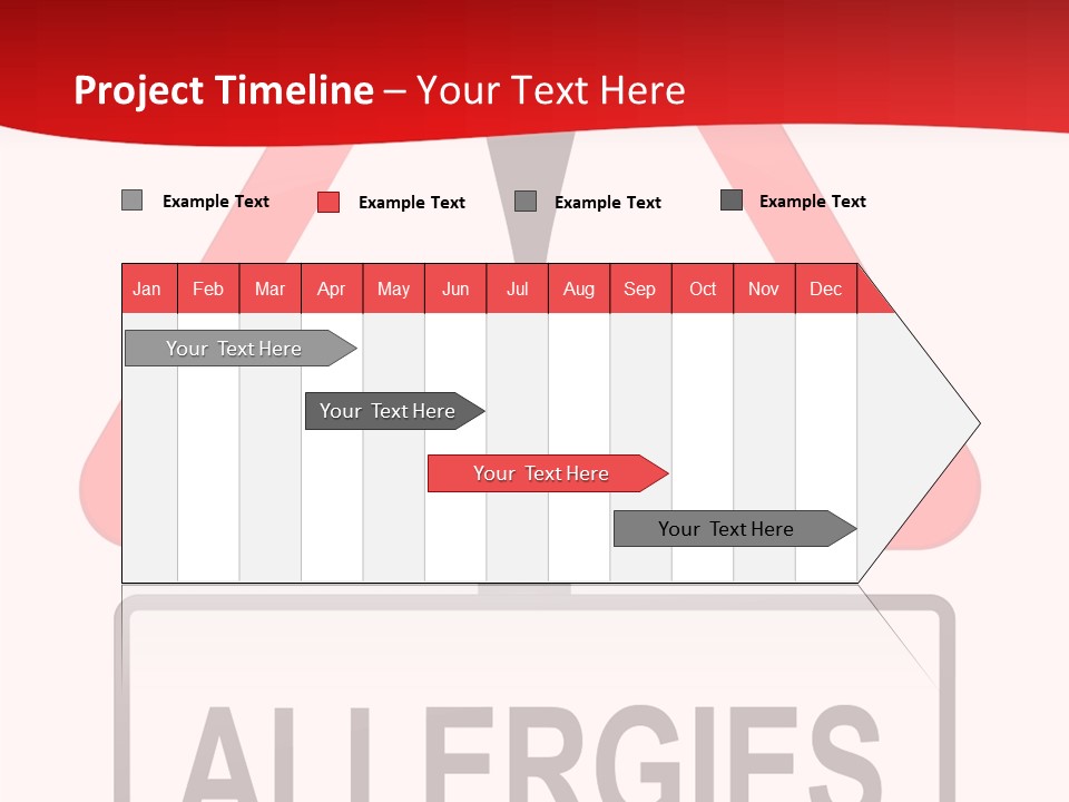 Allergen Treatment Sickness PowerPoint Template