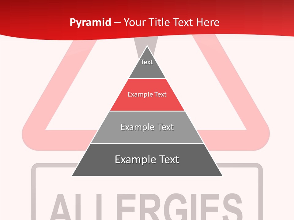 Allergen Treatment Sickness PowerPoint Template