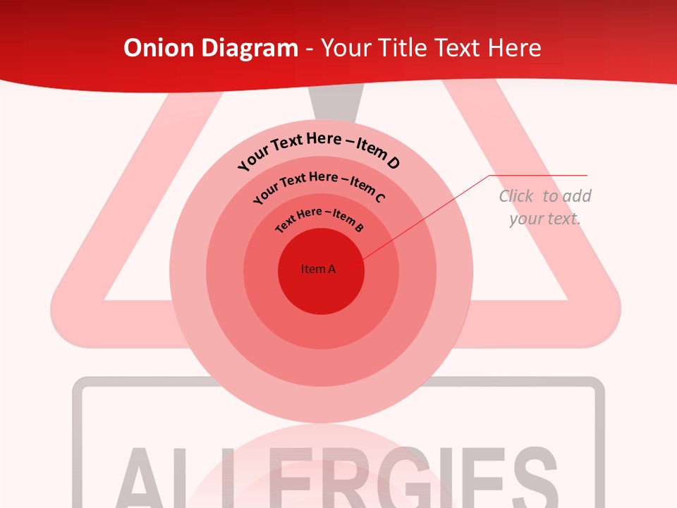 Allergen Treatment Sickness PowerPoint Template