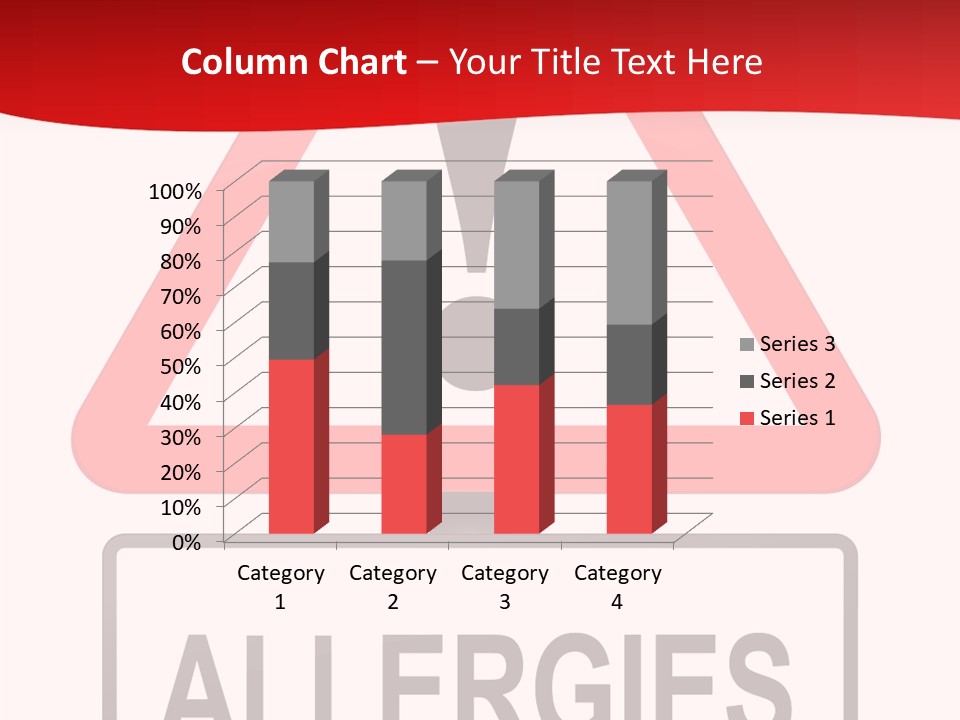 Allergen Treatment Sickness PowerPoint Template