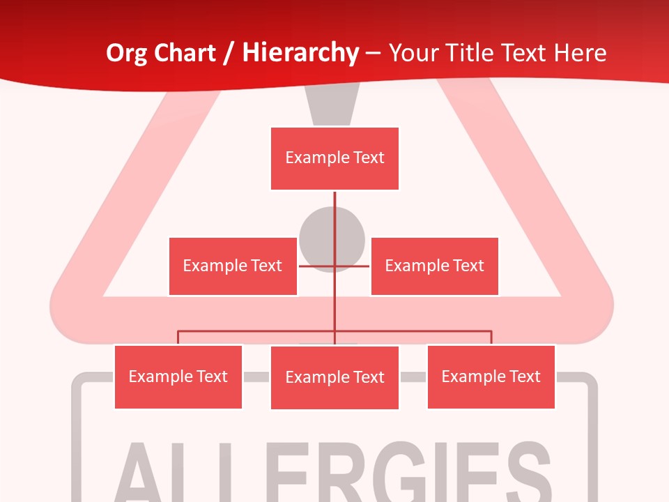 Allergen Treatment Sickness PowerPoint Template
