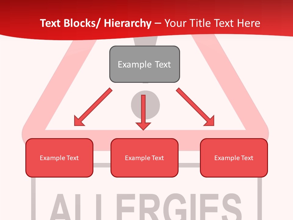 Allergen Treatment Sickness PowerPoint Template