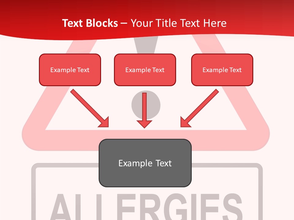 Allergen Treatment Sickness PowerPoint Template