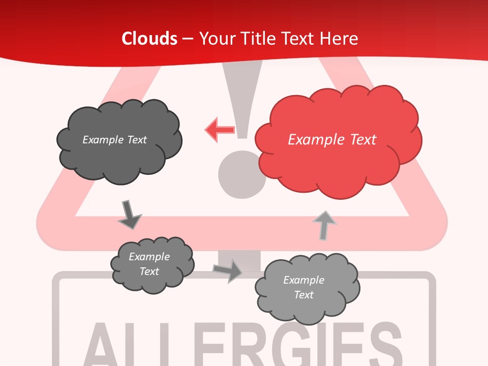 Allergen Treatment Sickness PowerPoint Template