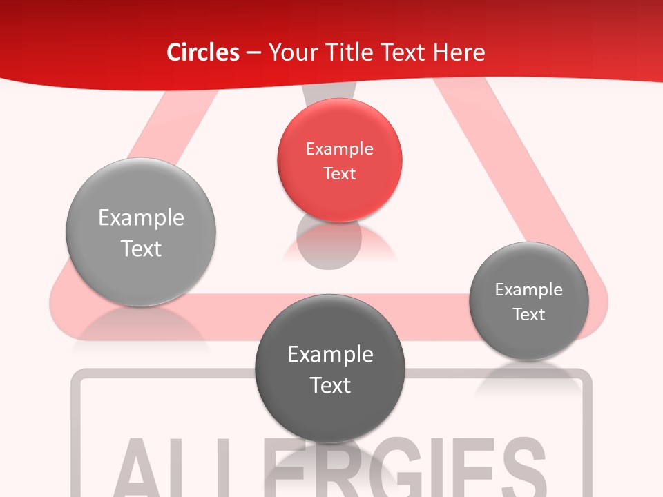 Allergen Treatment Sickness PowerPoint Template