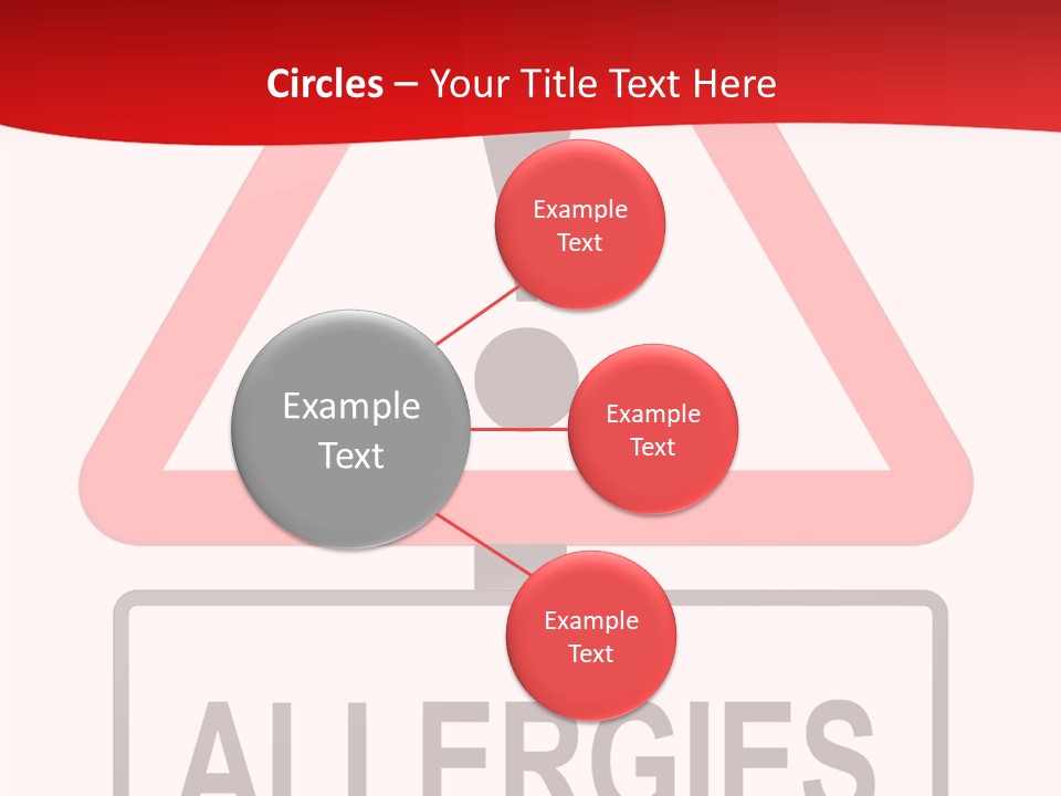 Allergen Treatment Sickness PowerPoint Template