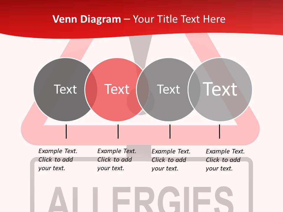Allergen Treatment Sickness PowerPoint Template