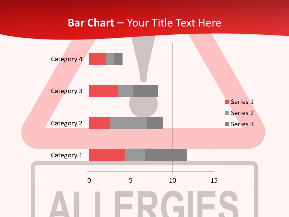 Allergen Treatment Sickness PowerPoint Template