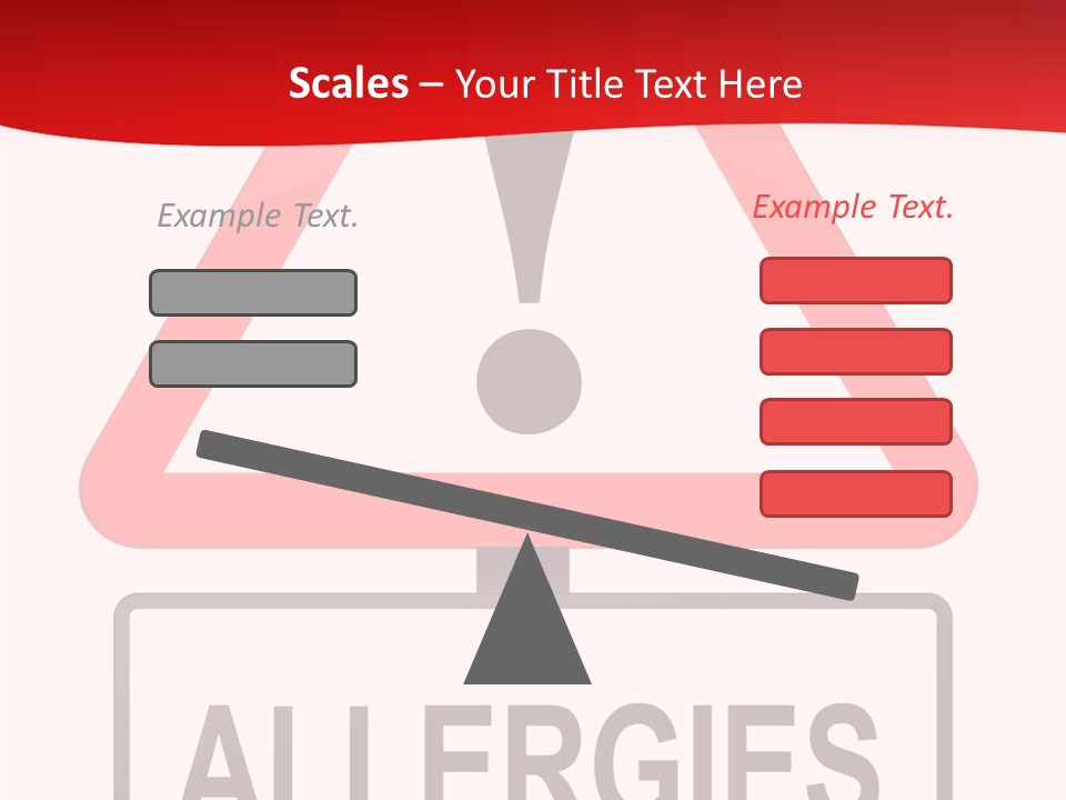 Allergen Treatment Sickness PowerPoint Template