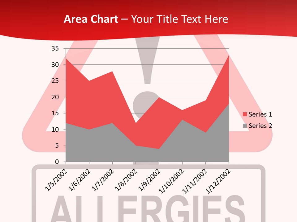 Allergen Treatment Sickness PowerPoint Template