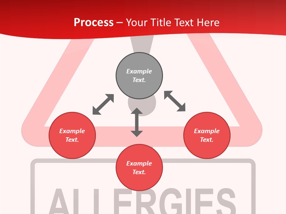 Allergen Treatment Sickness PowerPoint Template