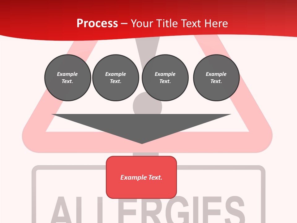Allergen Treatment Sickness PowerPoint Template