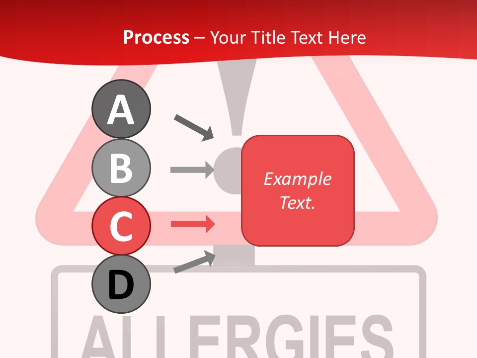 Allergen Treatment Sickness PowerPoint Template