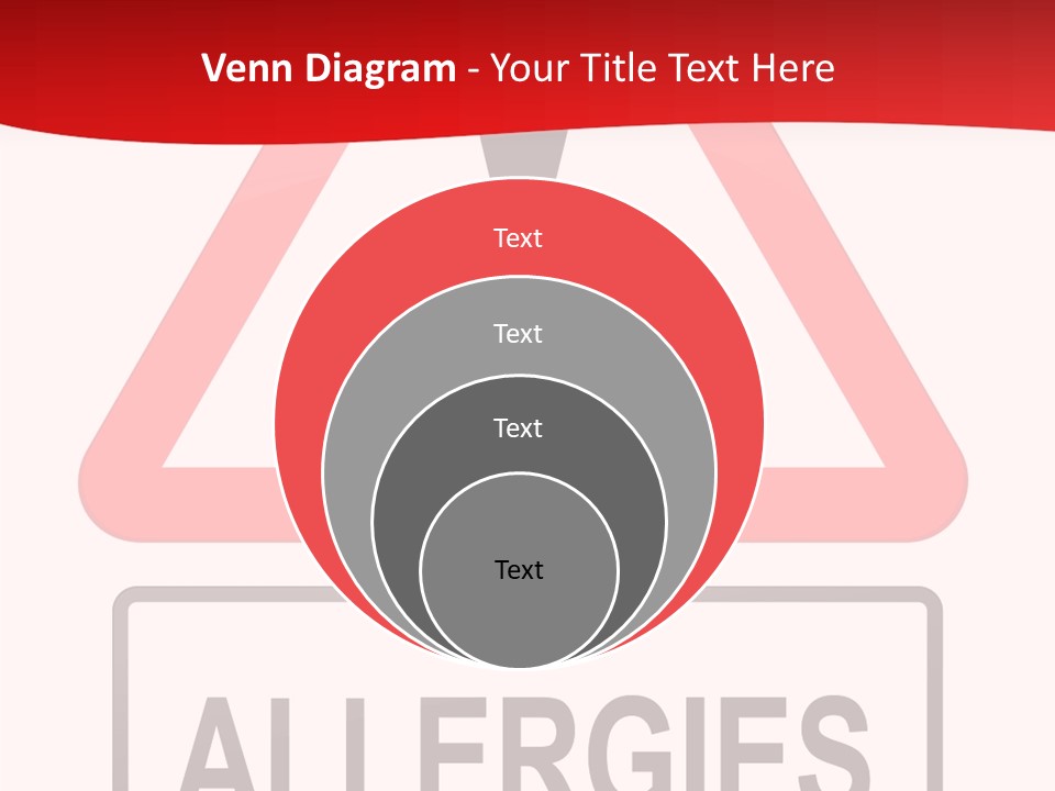 Allergen Treatment Sickness PowerPoint Template