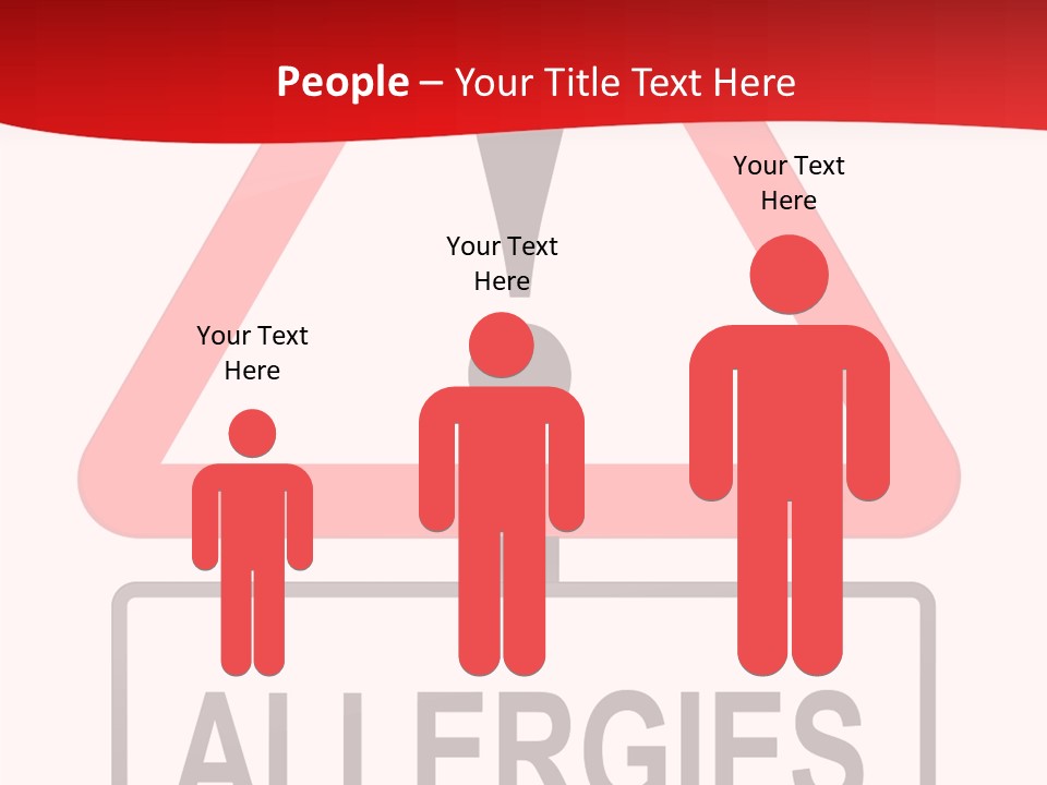 Allergen Treatment Sickness PowerPoint Template