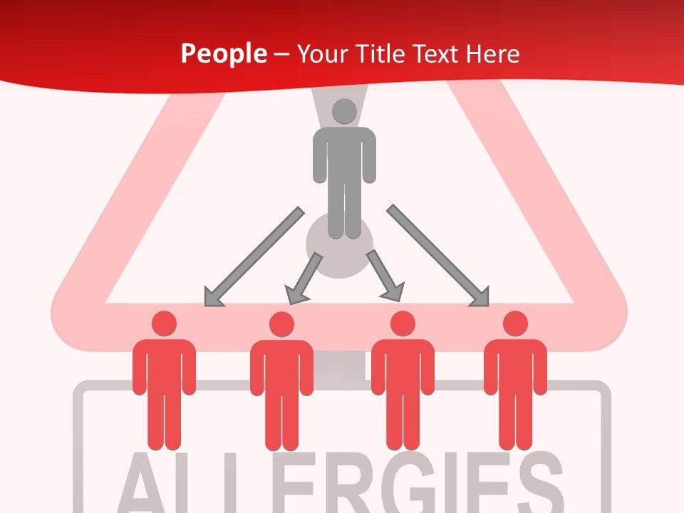 Allergen Treatment Sickness PowerPoint Template