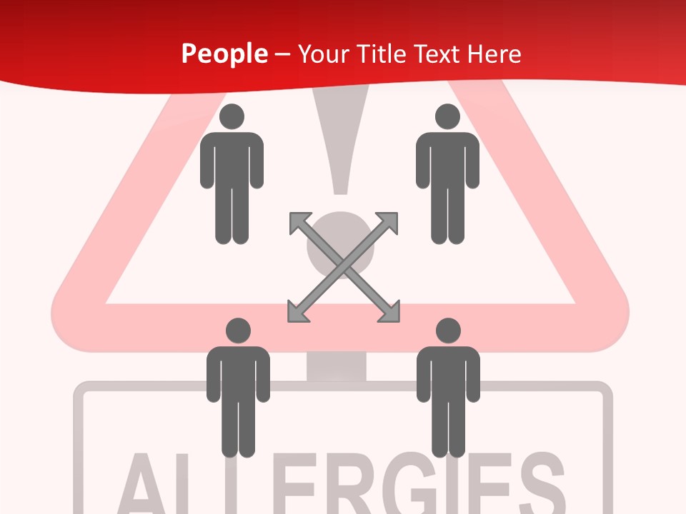 Allergen Treatment Sickness PowerPoint Template
