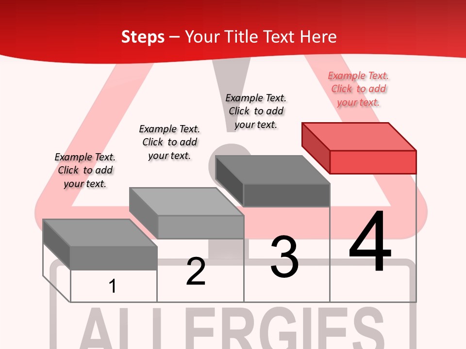 Allergen Treatment Sickness PowerPoint Template
