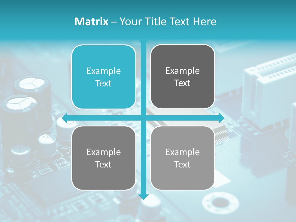 Board Data Card PowerPoint Template