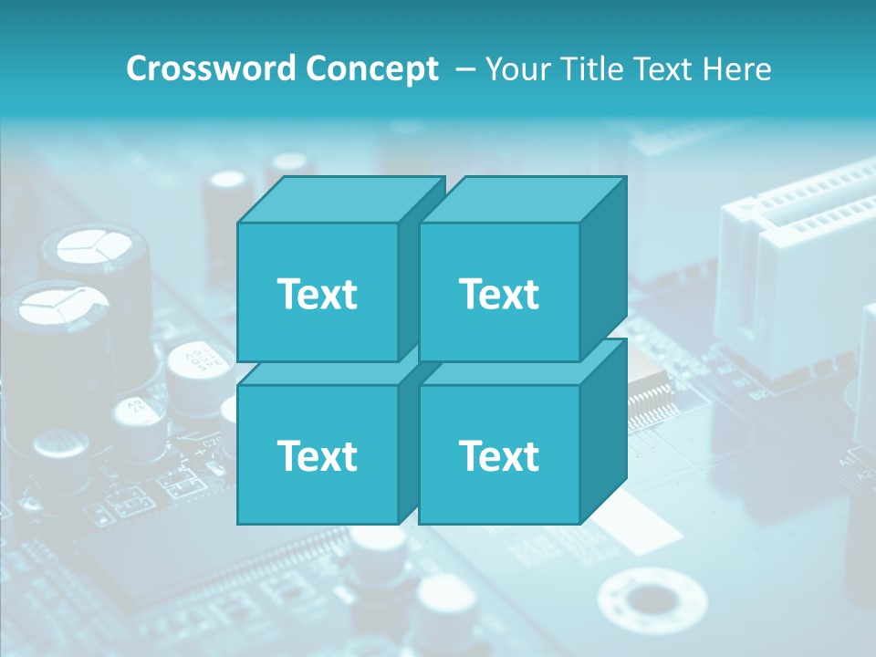 Board Data Card PowerPoint Template