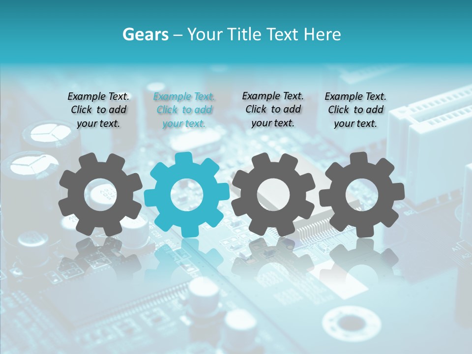 Board Data Card PowerPoint Template