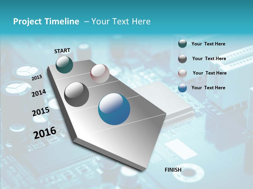 Board Data Card PowerPoint Template