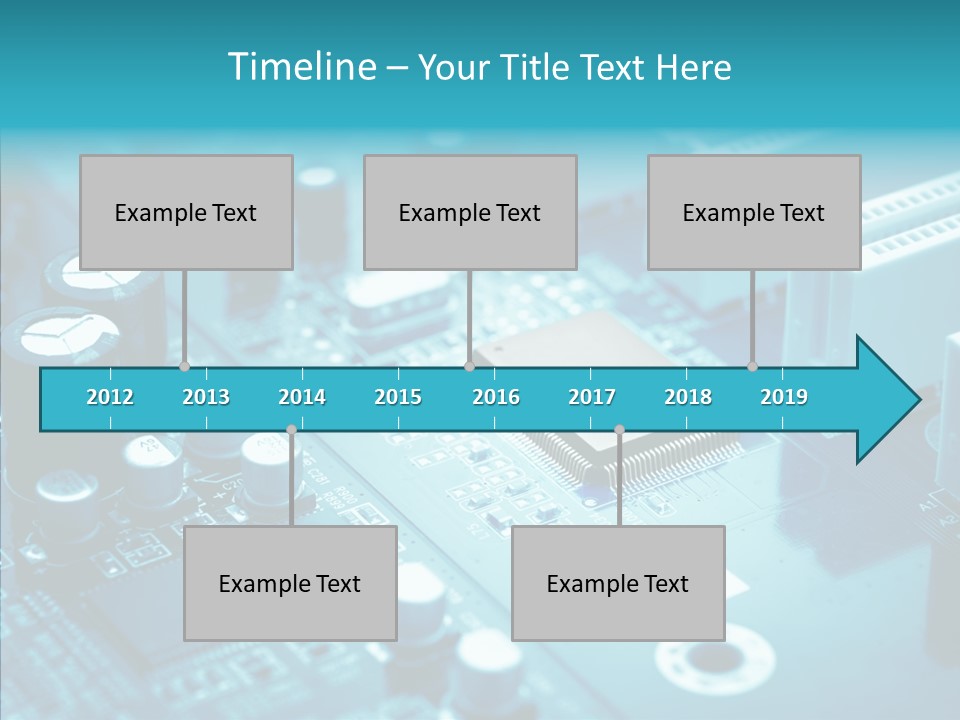Board Data Card PowerPoint Template