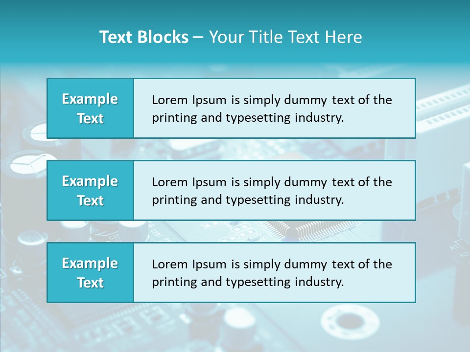 Board Data Card PowerPoint Template