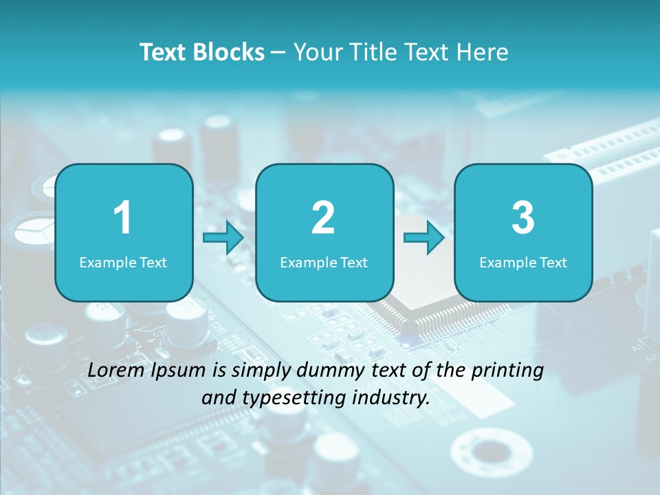 Board Data Card PowerPoint Template