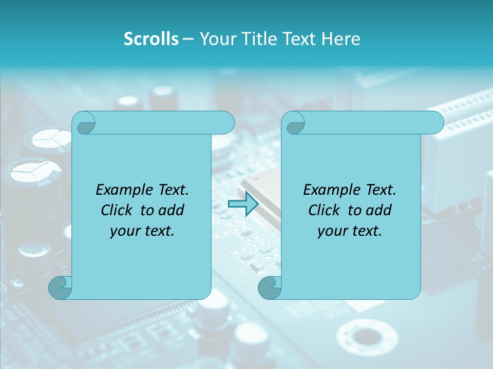 Board Data Card PowerPoint Template