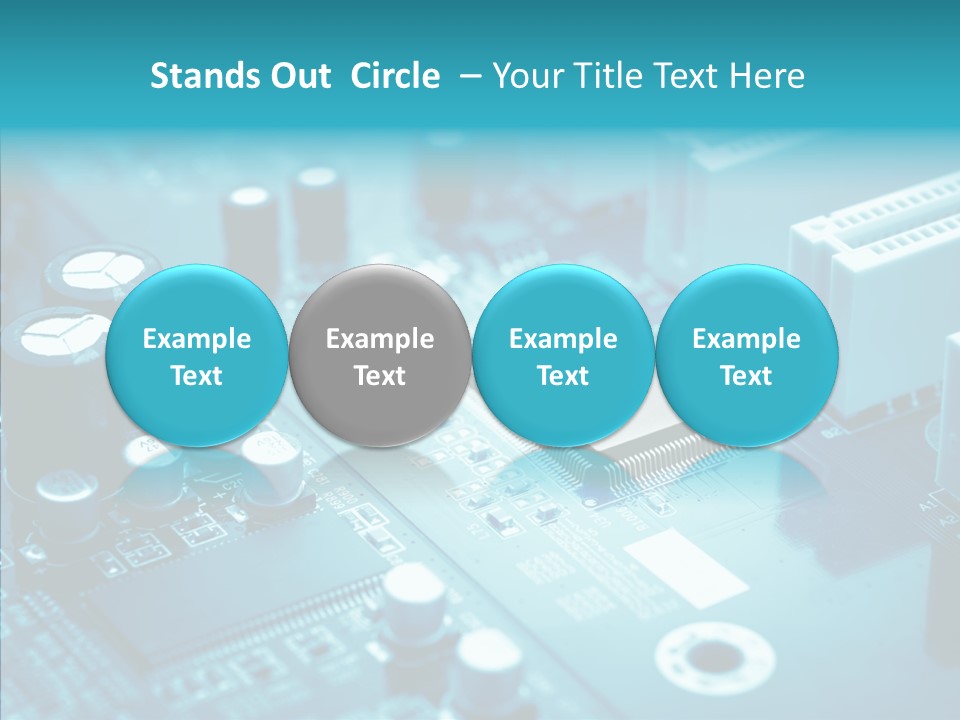Board Data Card PowerPoint Template