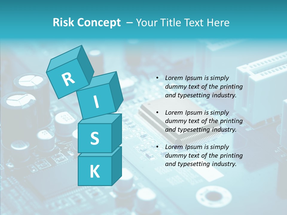 Board Data Card PowerPoint Template