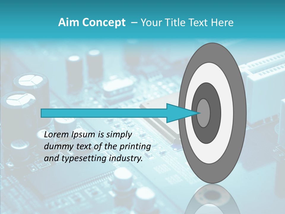 Board Data Card PowerPoint Template