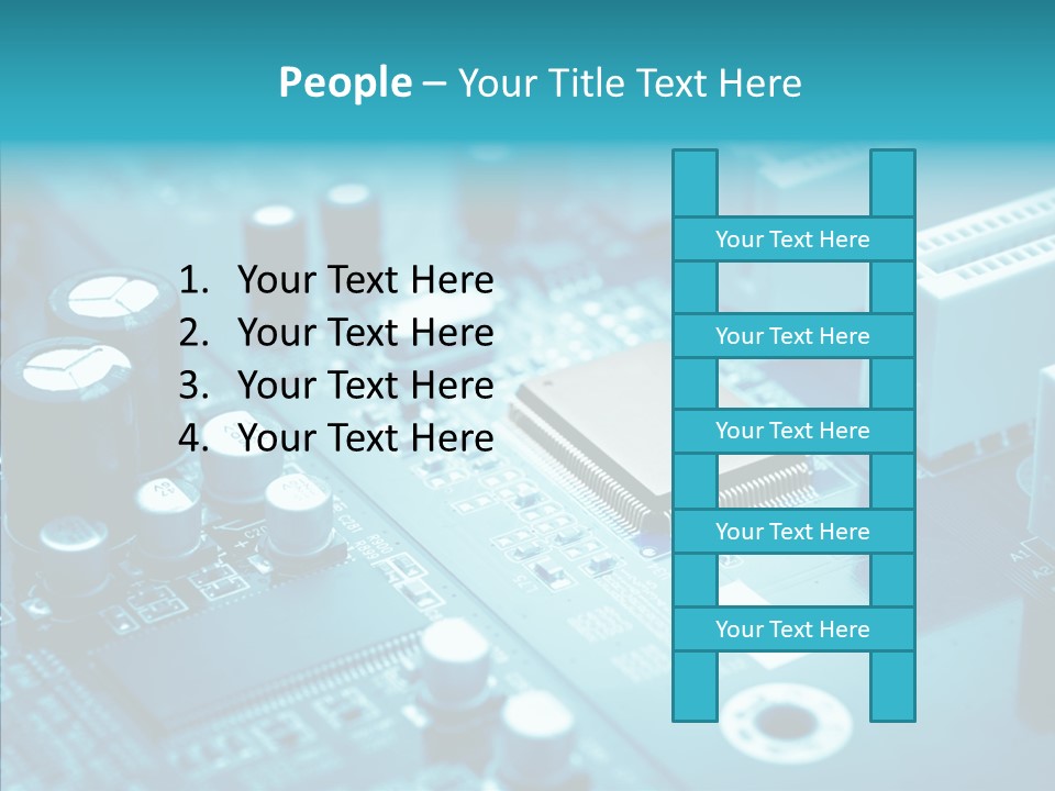 Board Data Card PowerPoint Template
