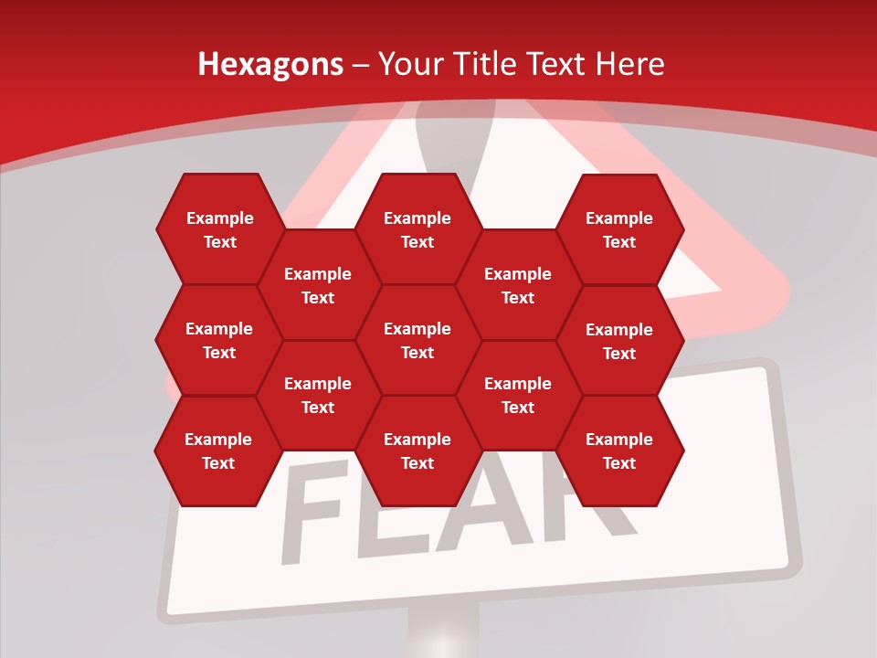 A Red And White Sign With A Question Mark On It PowerPoint Template