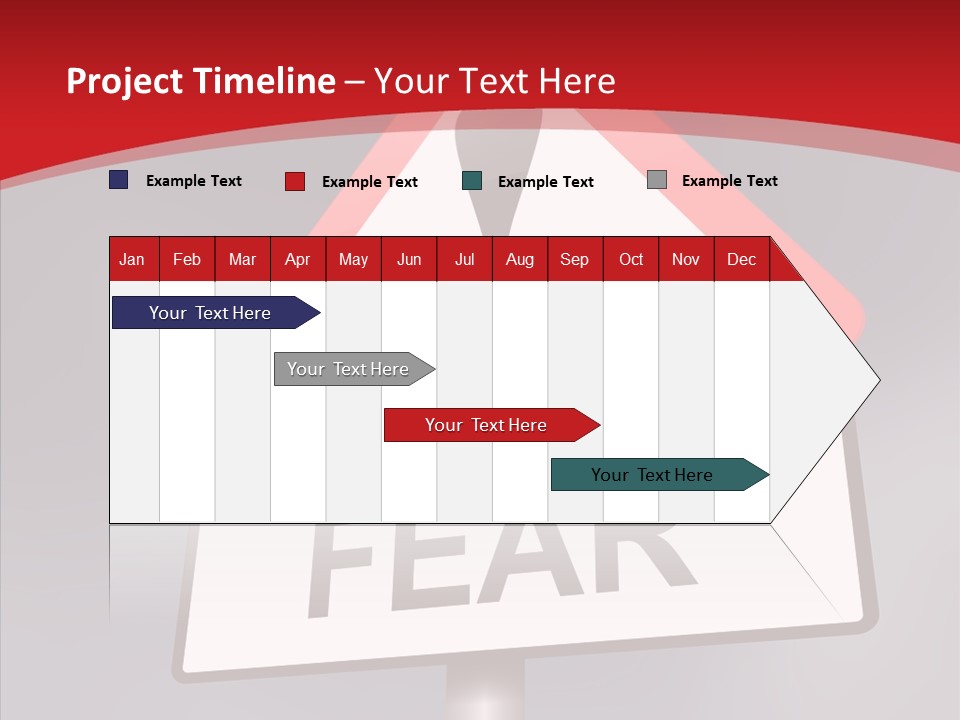 A Red And White Sign With A Question Mark On It PowerPoint Template