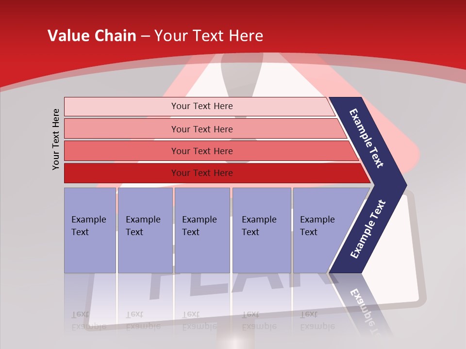 A Red And White Sign With A Question Mark On It PowerPoint Template