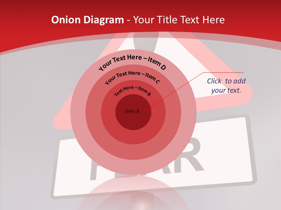 A Red And White Sign With A Question Mark On It PowerPoint Template