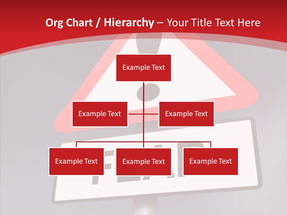 A Red And White Sign With A Question Mark On It PowerPoint Template