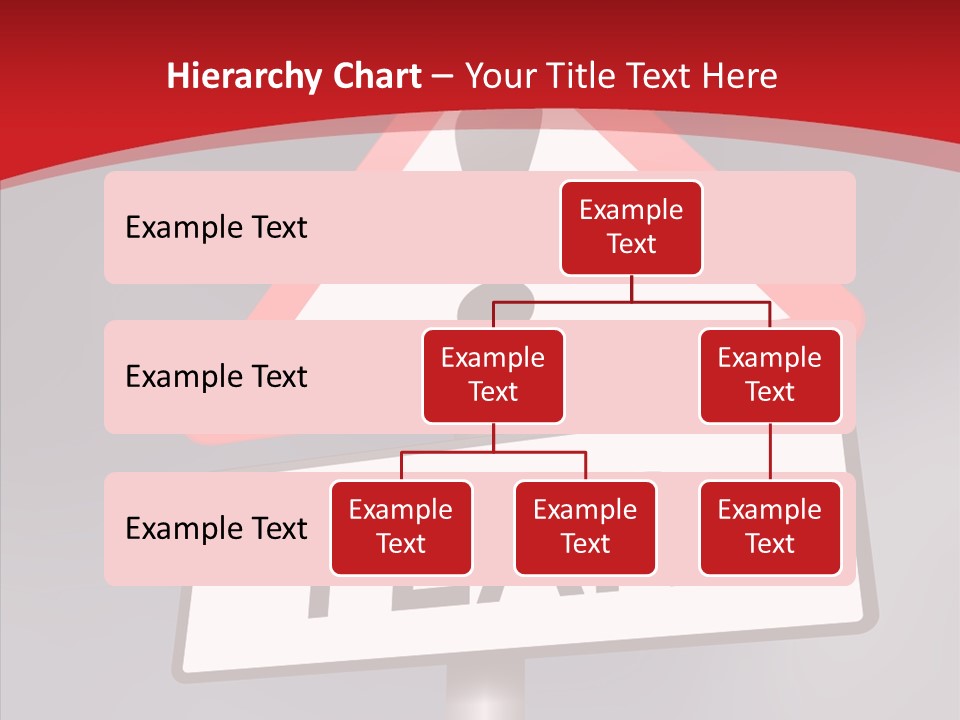 A Red And White Sign With A Question Mark On It PowerPoint Template
