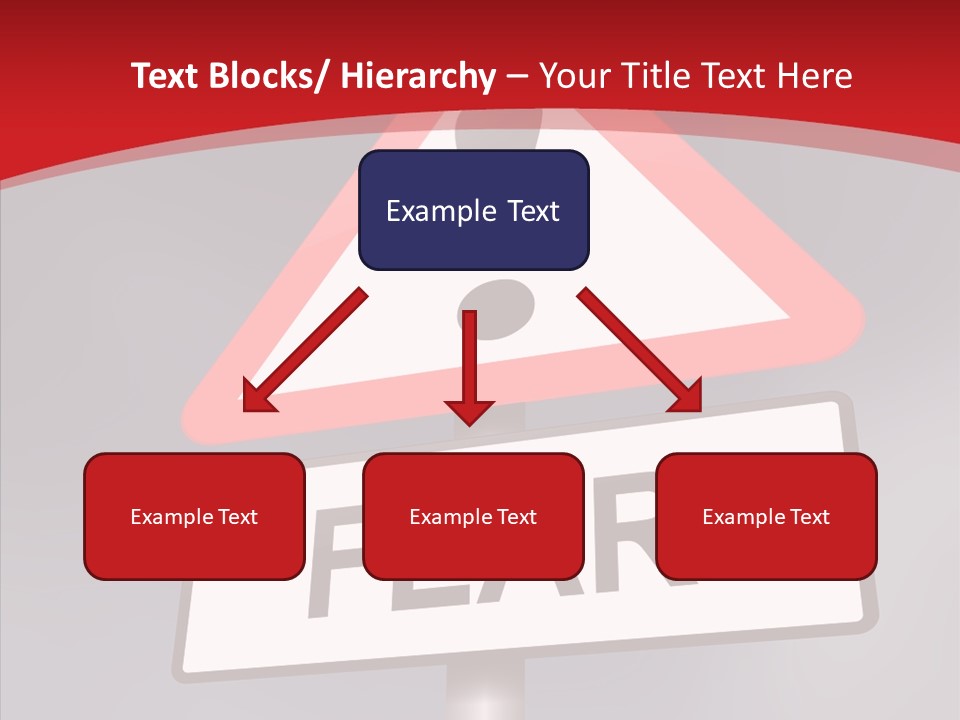 A Red And White Sign With A Question Mark On It PowerPoint Template