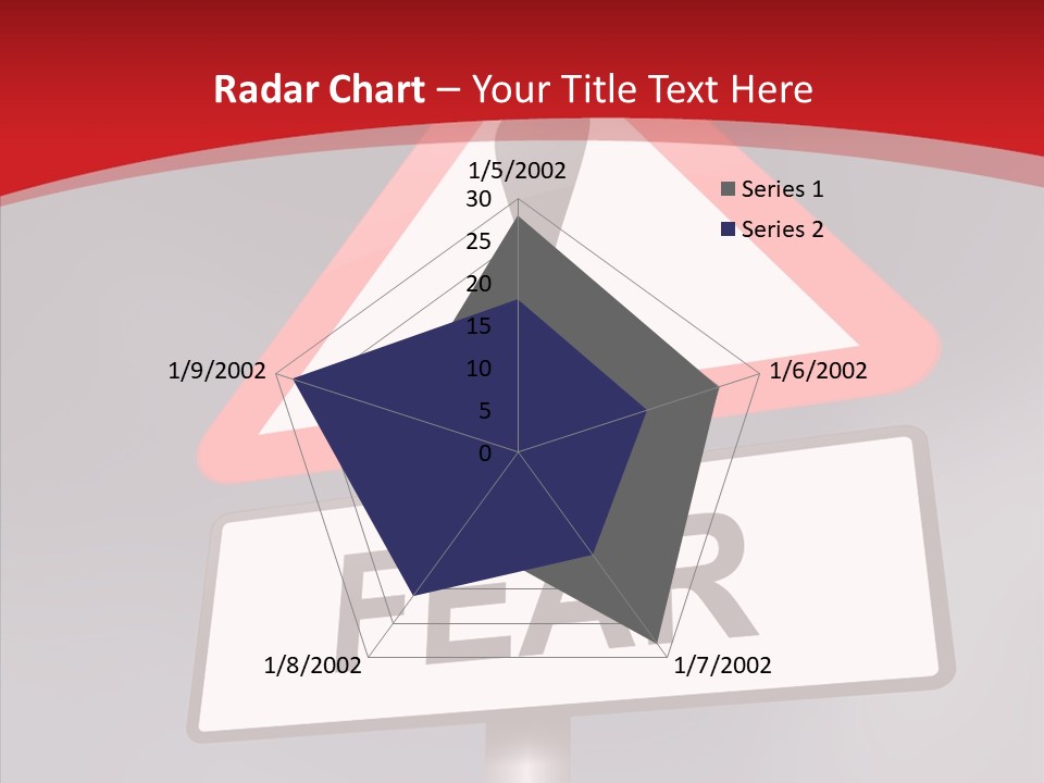 A Red And White Sign With A Question Mark On It PowerPoint Template