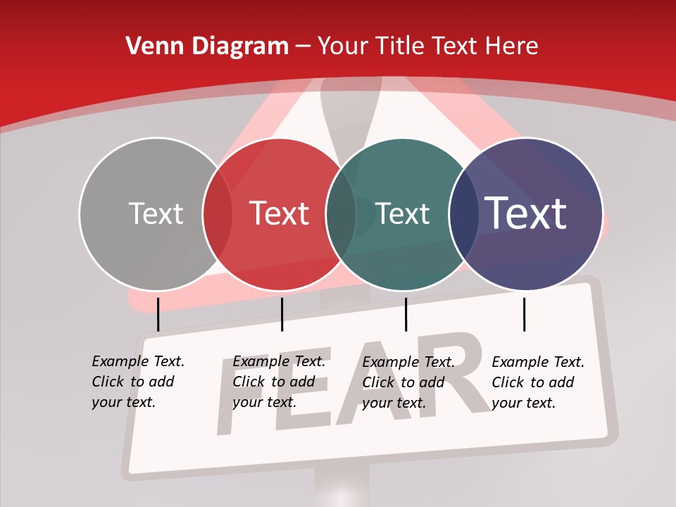 A Red And White Sign With A Question Mark On It PowerPoint Template