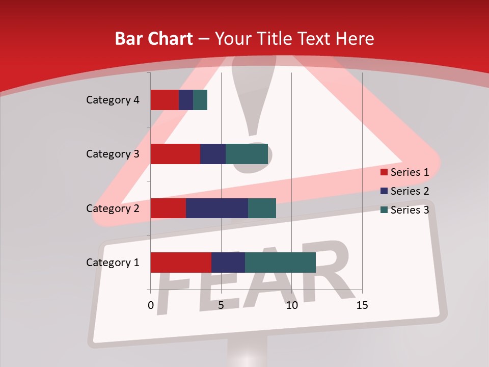 A Red And White Sign With A Question Mark On It PowerPoint Template